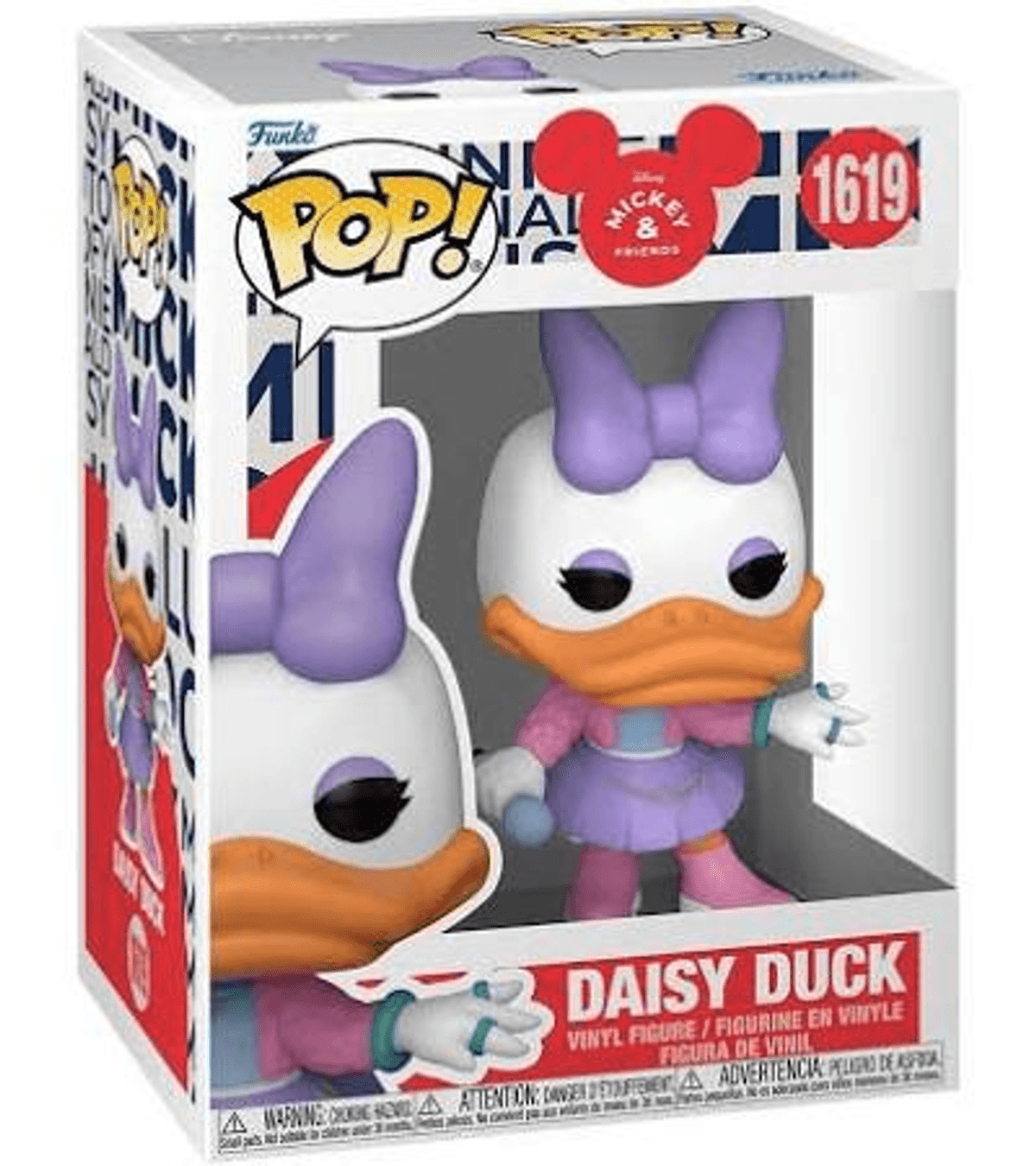 Funko Pop! Daisy Duck Vinyl Figur im Karton, Nr. 1619.