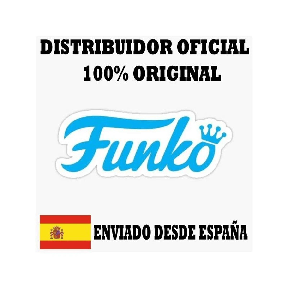 Offizieller Distributor, 100% Original Funko Logo, spanische Flagge, Versand aus Spanien.
