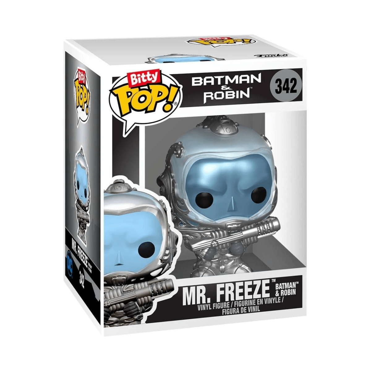 Action figure Funko Pop! in vinile di Mr. Freeze da Batman & Robin.
