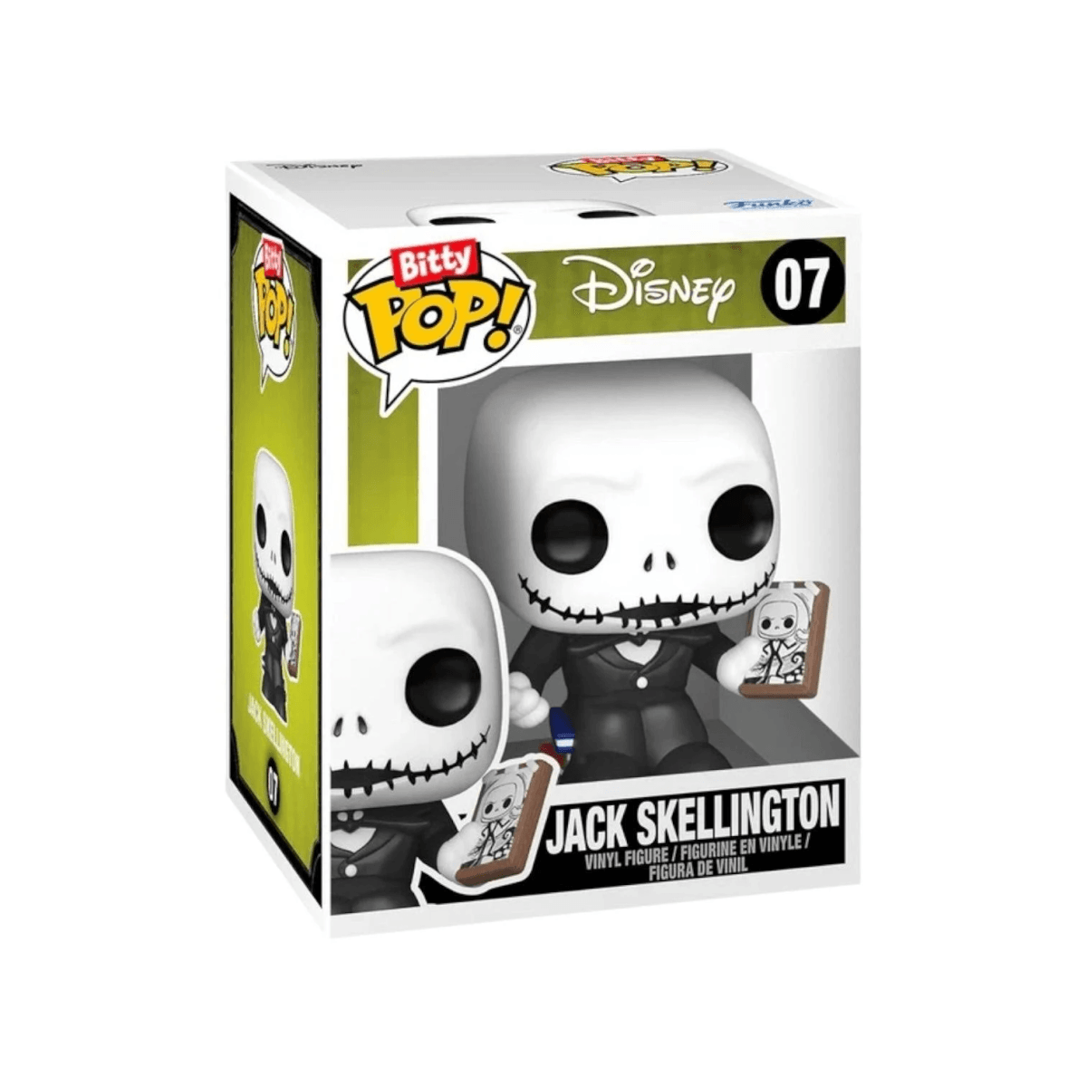 Jack Skellington Funko Pop! Vinyl Figur in einer Box mit Disney-Logo.