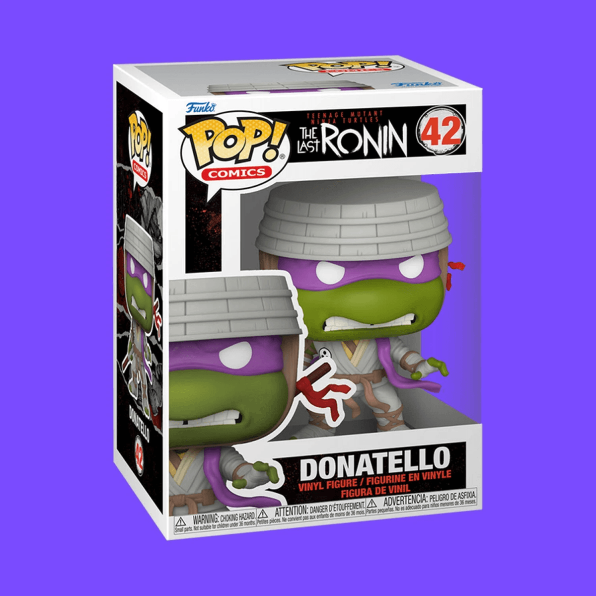 Figura de vinilo Funko Pop! de Donatello de The Last Ronin, Teenage Mutant Ninja Turtles.