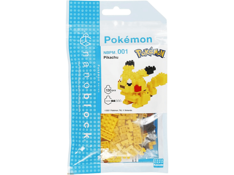 KAWADA Nanoblock: Pokémon | Pikachu (NBPM 001) Bauspielzeuge | MediaMarkt