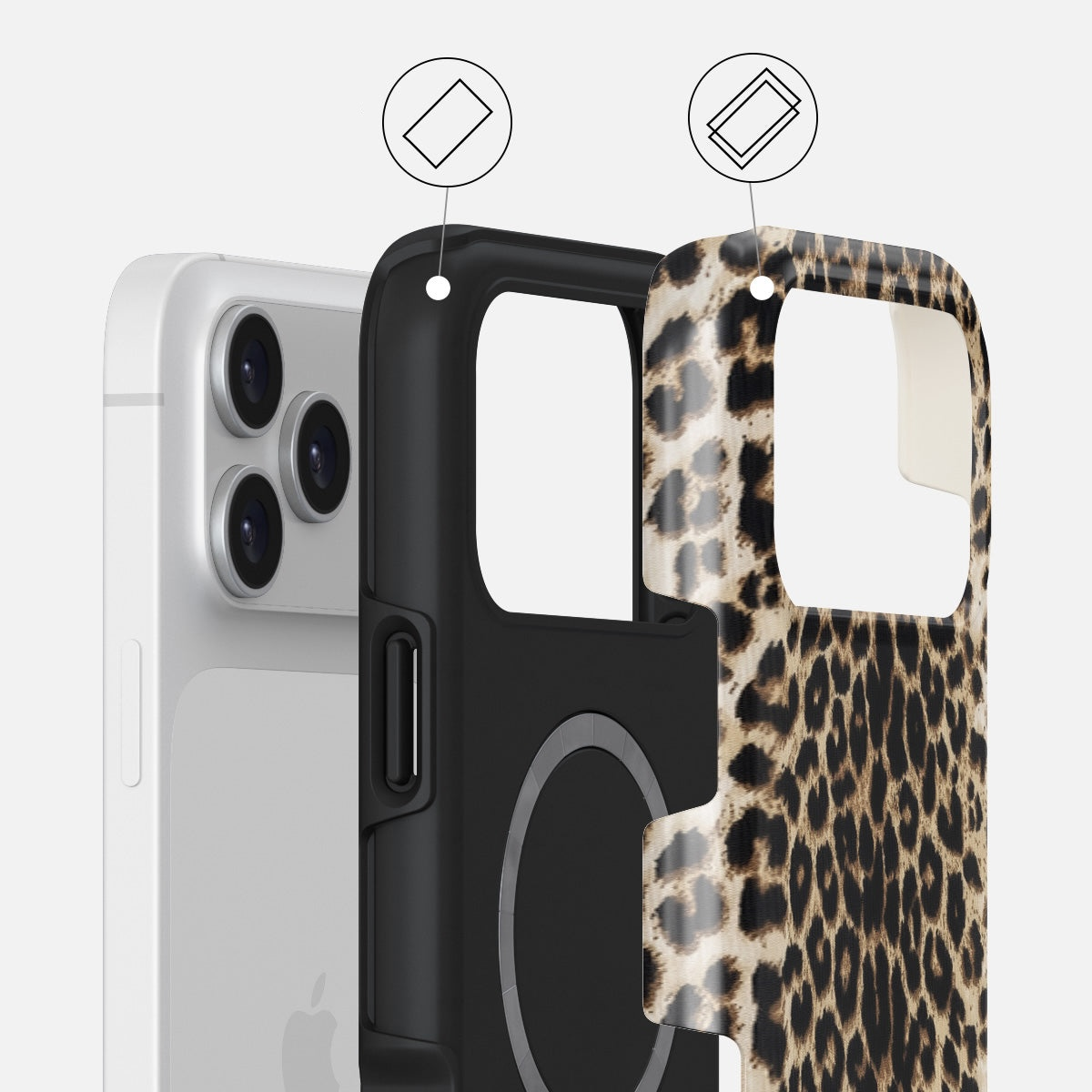 Funda trasera | diseño - BURGA Funda Trasera Tough MagSafe - Compatible ...