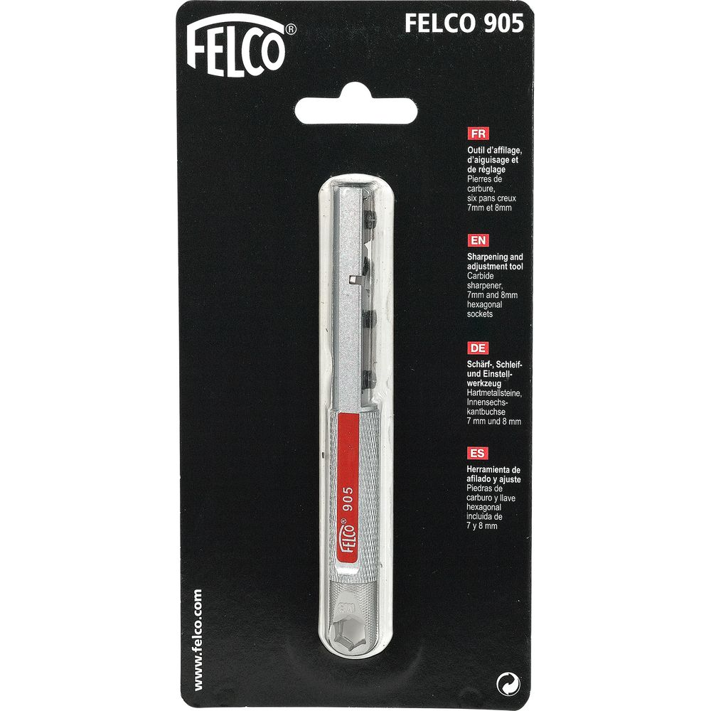 FELCO 905 Werkzeug mit Carbidschärfer und 7/8mm Innensechskant.