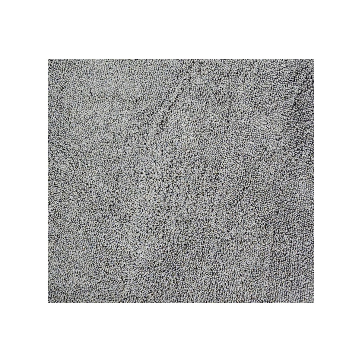 Gray carpet with a short, dense pile.