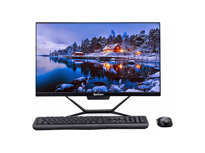 SUNCOM Nemesis SCA-111 Full HD Intel Core i5-4570 8 GB 256 GB 23,8 inç FreeDOS All In One Bilgisayar Siyah