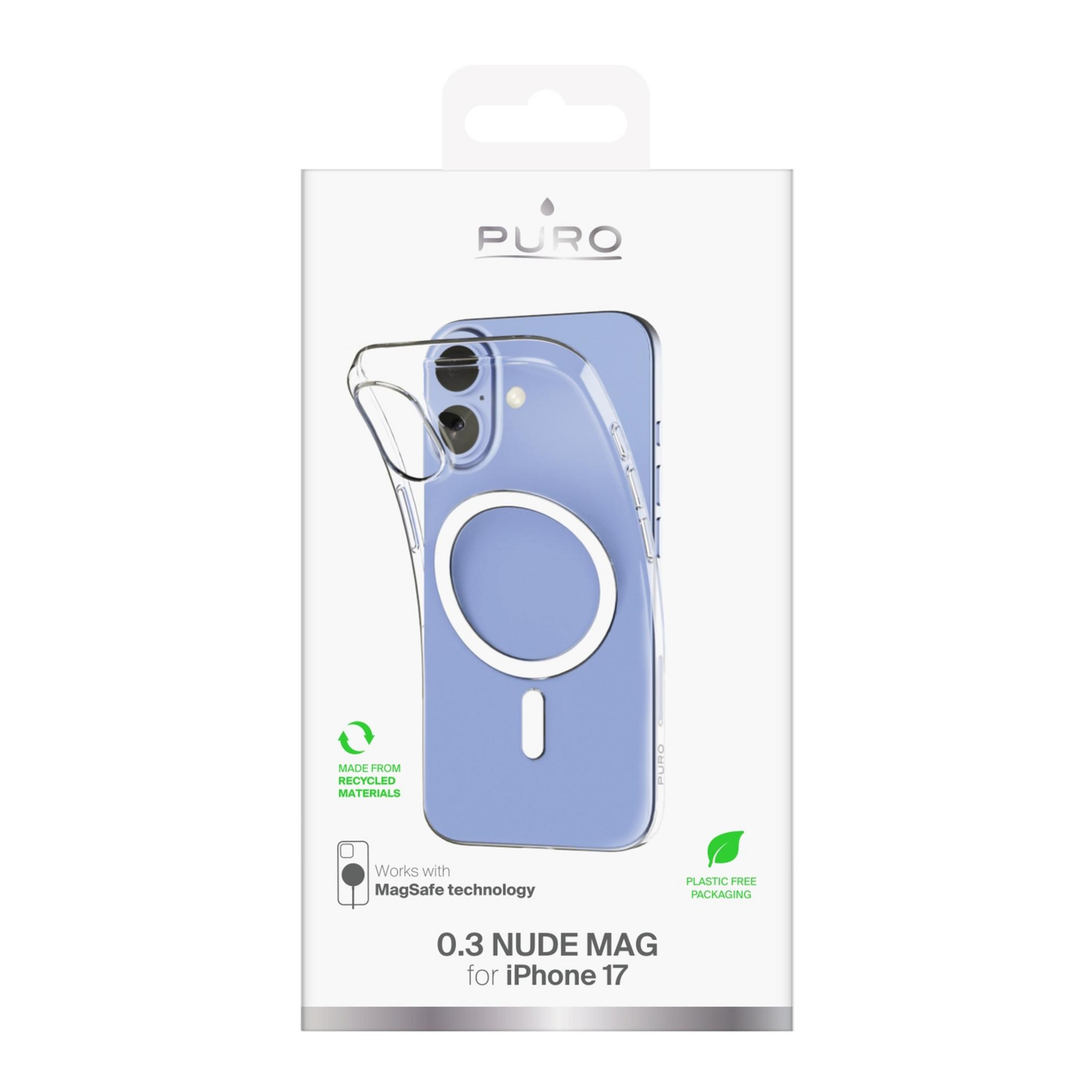 Confezione per cover iPhone 17 con tecnologia MagSafe