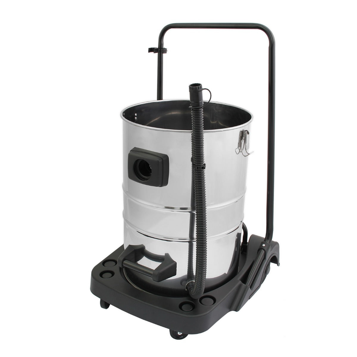 Aspiradora con función fregado - MONSTER 80L 3000W, 3000 W, Depósito 60L, Roja