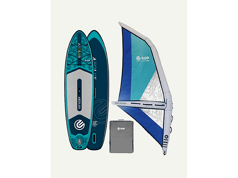 SUPLIMANI Yelkenli Supboard Paddle Board Şişme Tam Set Sup Board Aeolus 335x84x15 Sörf Tahtası