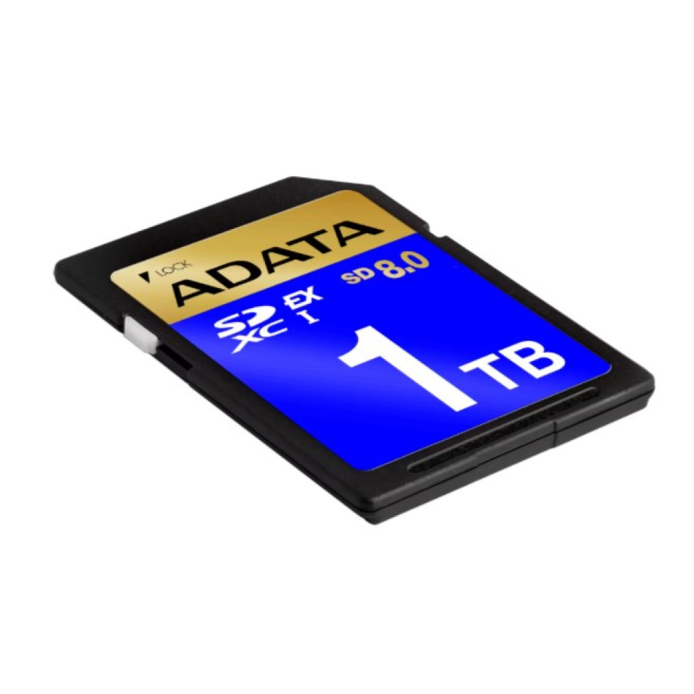 Karta pamięci ADATA 1TB SDXC ze standardem SD 8.0.