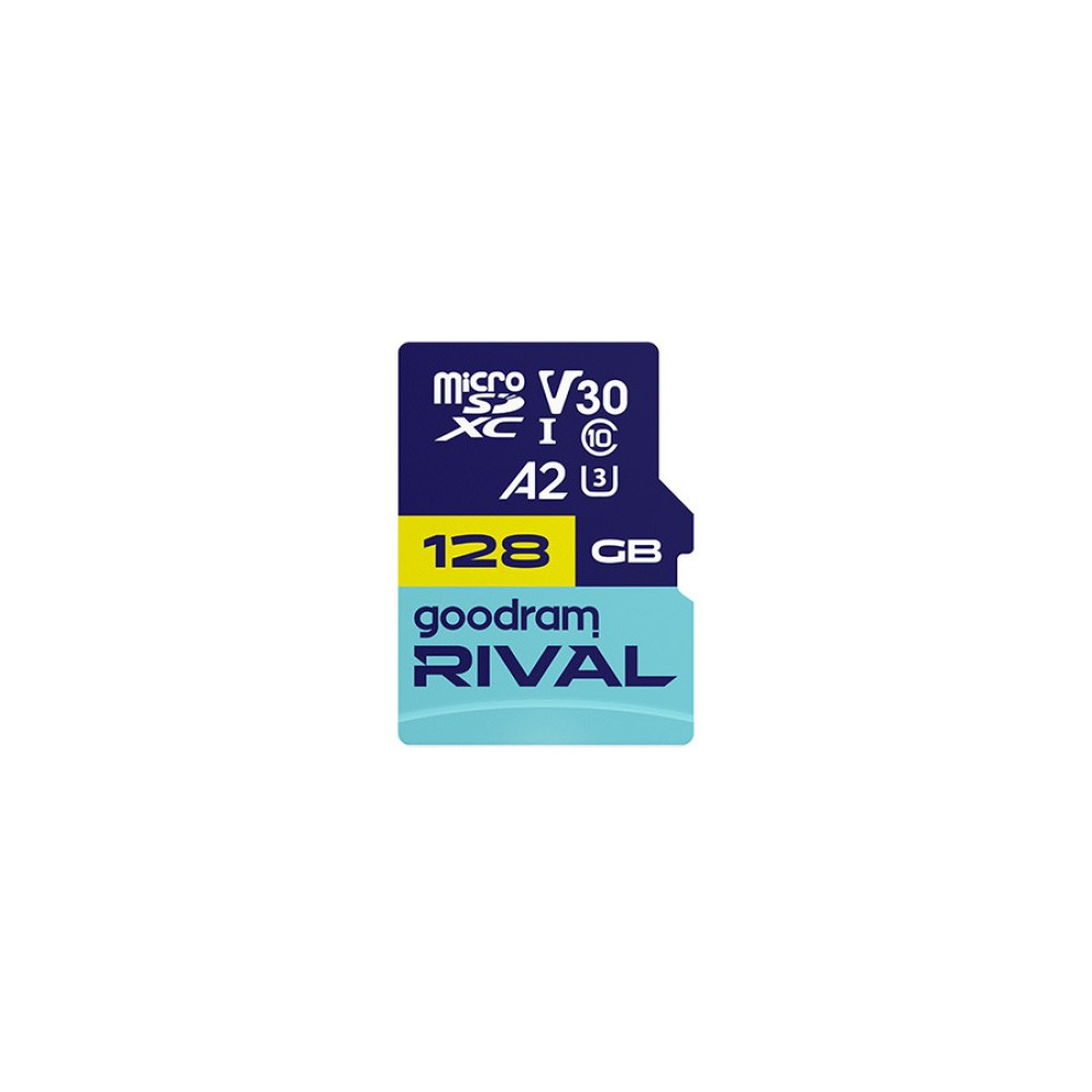 Karta pamięci MicroSDXC V30 A2 128 GB Goodram Rival.