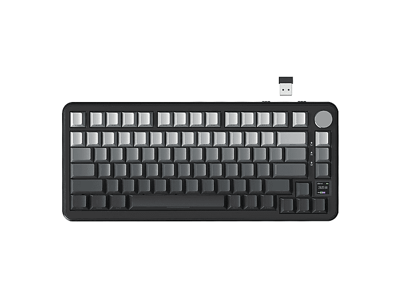 ATTACK SHARK X85 Pro Mekanik Kablolu ve Kablosuz Oyuncu Klavyesi Siyah