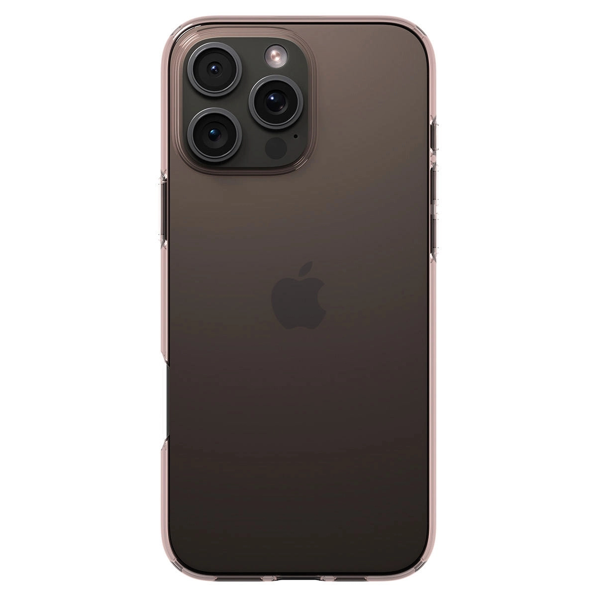 Retro di un iPhone scuro con logo Apple e tre obiettivi.