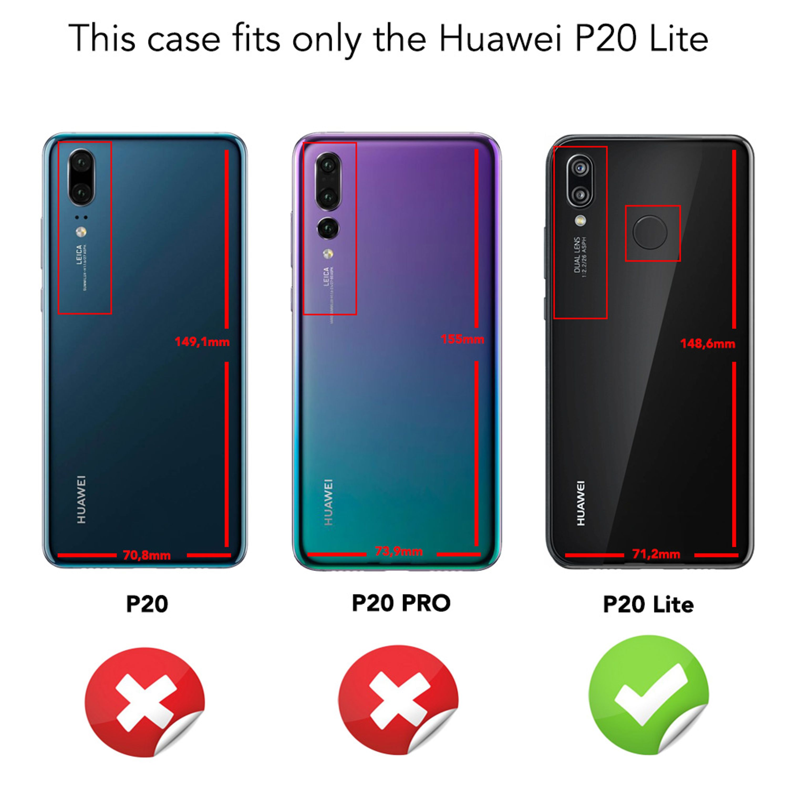 NALIA "360Flex" COVER per Huawei P20 Lite, Gold Oro