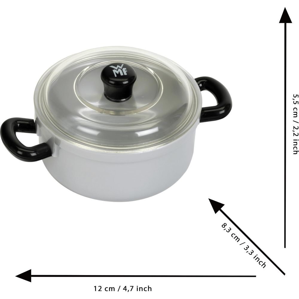 THEO KLEIN WMF pot and kitchen equipment set Spielzeug Schwarz, Silber