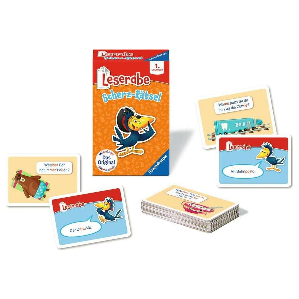 RAVENSBURGER Il lettore corvo indovinelli scherzosi Leserabe