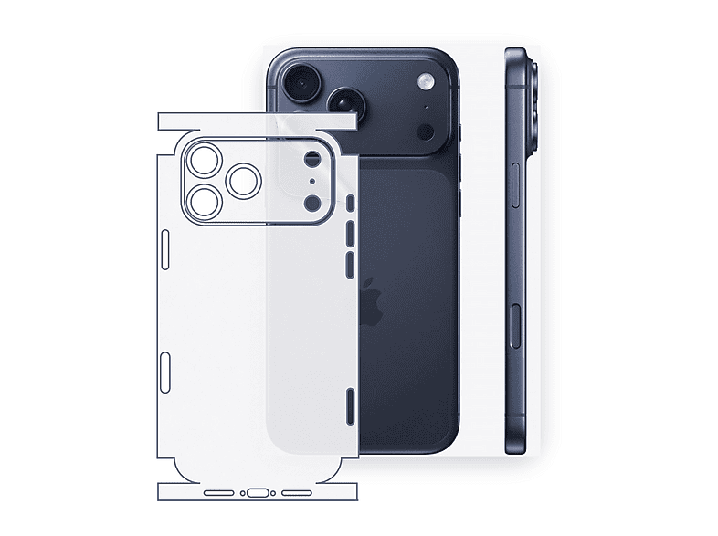 SCHITEC iPhone 17 Pro Max Uyumlu Fullbody Arka Kaplama Hidrojel Film Ekran Koruyucu