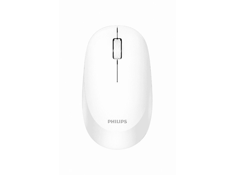 PHILIPS SPK7307WL/00 Optik 2.4GHz, 1600 DPI, Sessiz Tıklama, Ergonomik Kablosuz Mouse Beyaz