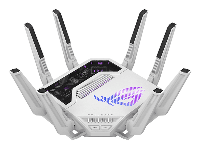 ASUS ROG Rapture GT-BE19000AI WiFi 7 2.4 Ghz 5 Ghz 6 Ghz 7 Port 19000 Mbit/s MU-MIMO Router
