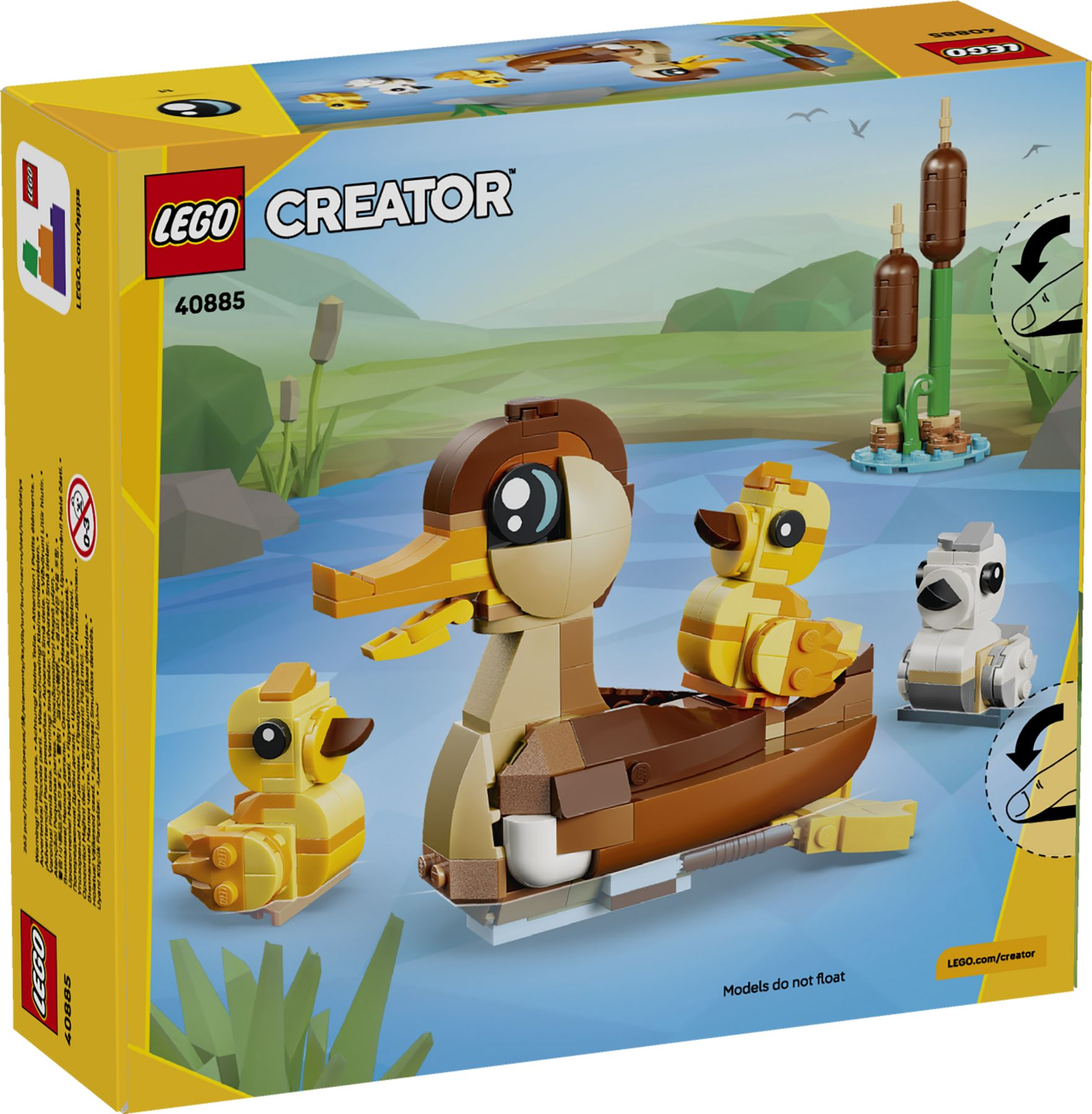 LEGO 40885 Famille de canards Kit de construction 