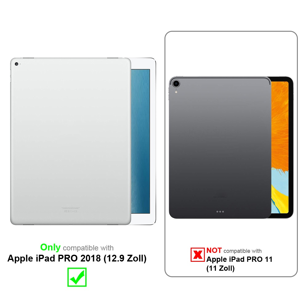 Compatibile solo con Apple iPad Pro 2018 (12.9 pollici), non compatibile con iPad Pro 11 pollici.