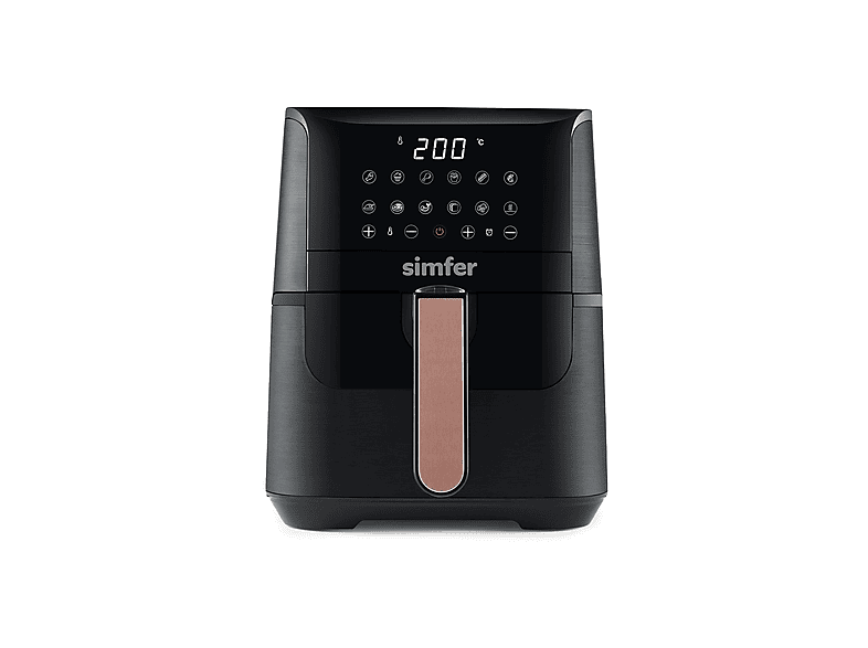 SIMFER SK-6701 Smart 4 l Dijital Airfryer Siyah