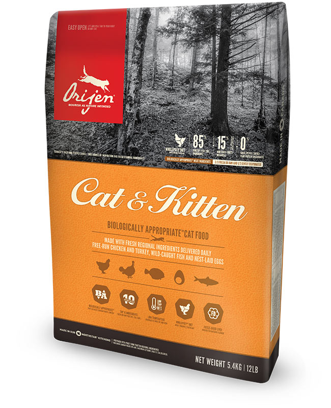 Pienso para gatos - ORIJEN ORIJEN Gato y Gatito 5,4kg, 5,4 kg, para Gato