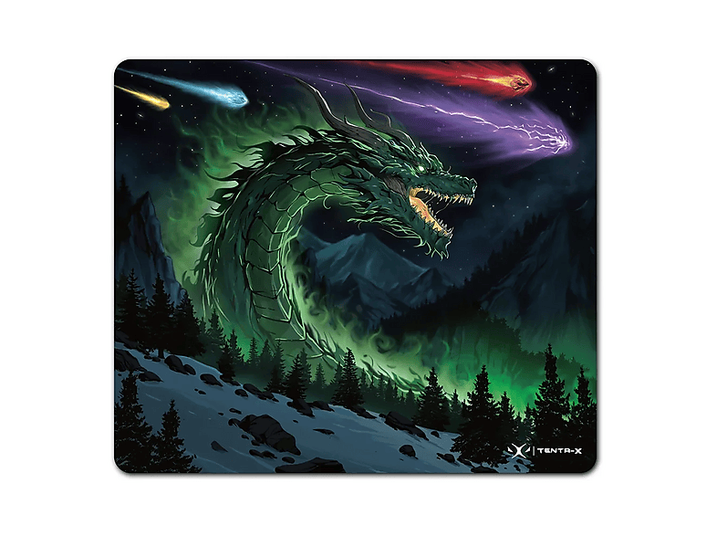 TENTA-X Tenta-X JadeFire - Shinkiro Limited Edition Ultra-Fast Speed Oyuncu Mousepad MID Gaming Mousepad Yeşil