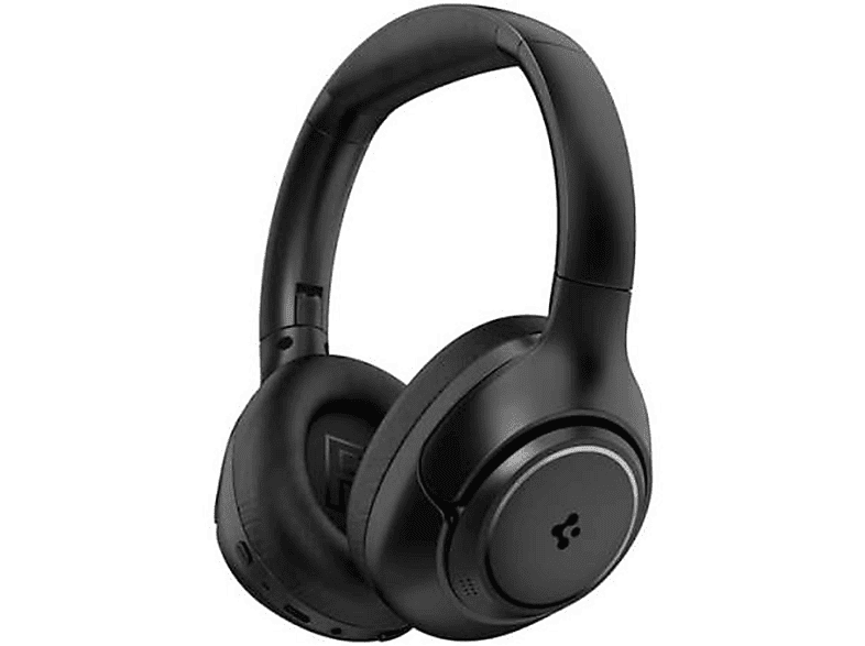 SPIGEN Audio SA-HP P10 ASD09691 Anc Kablosuz, Bluetooth Kulak Üstü Kulaklık Siyah