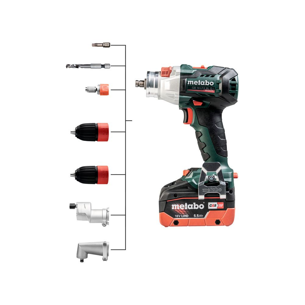 TRAPANO AVVITATORE METABO GB 18 LTX BL Q I