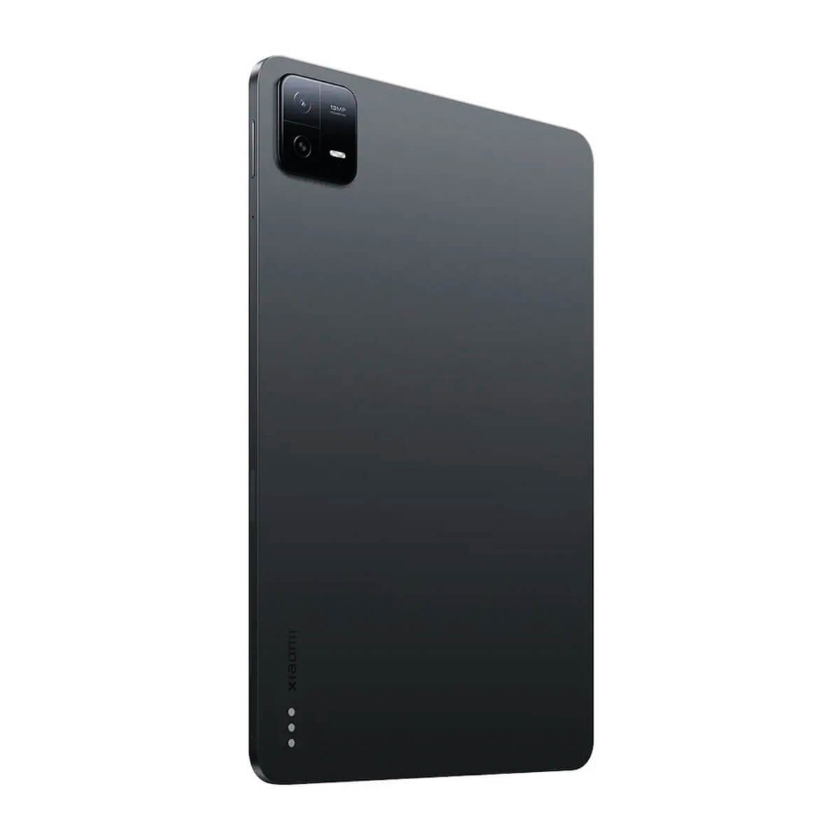 Rückseite eines dunklen Xiaomi-Tablets mit rechteckigem Kameramodul oben links.
