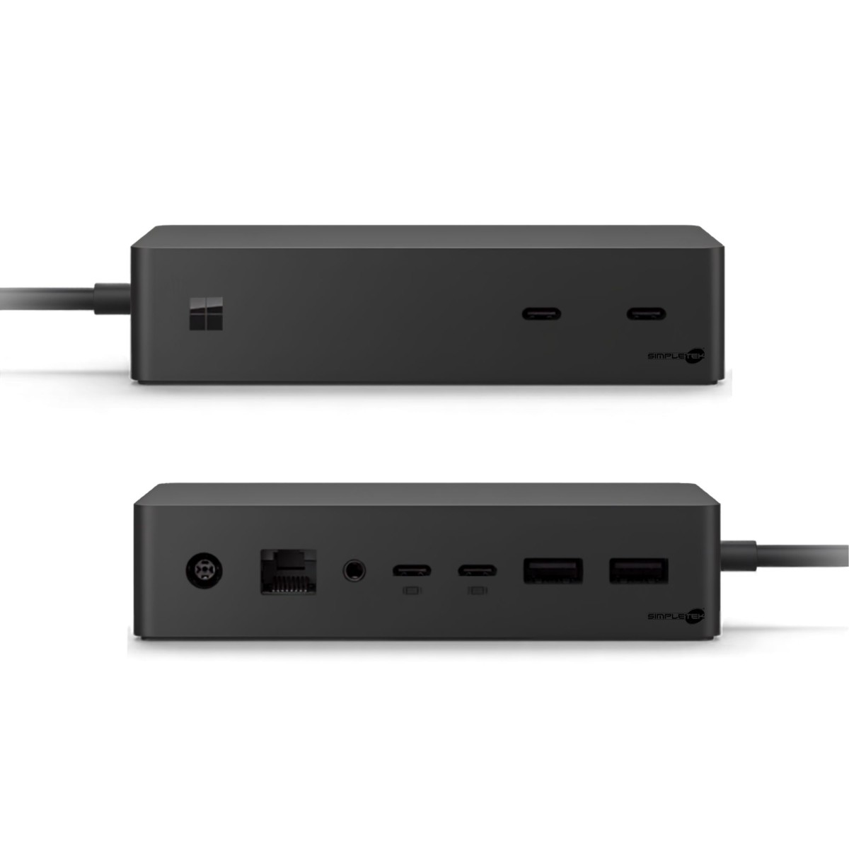 MICROSOFT SVS-00002 SURFACE DOCK 2 DOCKINGS.USB-C Dockingstation, Schwarz