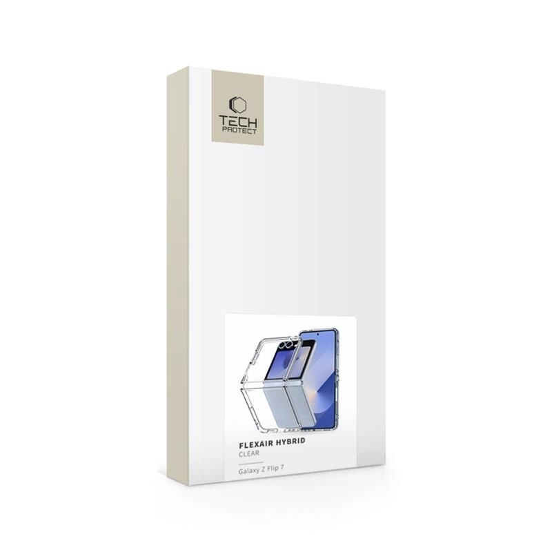 Tech-Protect Flexair Hybrid Clear Verpackung für Galaxy Z Flip 7.