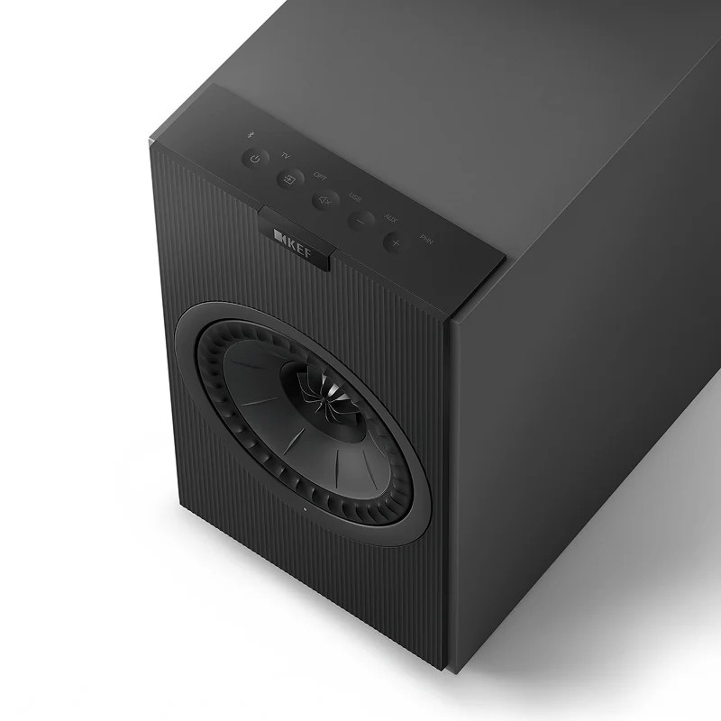 KEF Coda W Kablosuz Aktif Çift Raf Tipi Hoparlör Koyu Titan