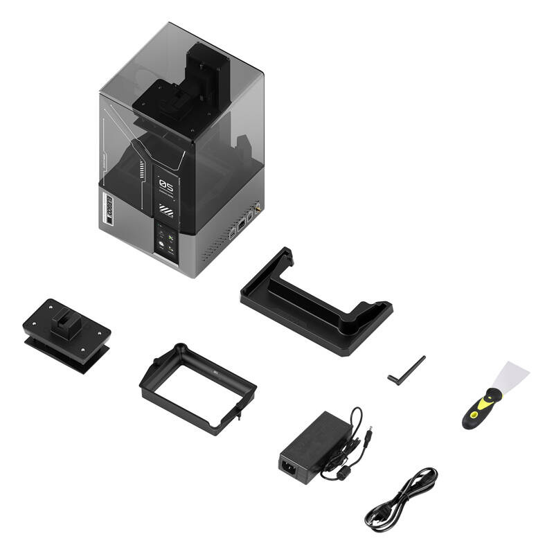 STAMPANTE 3D ELEGOO Mars 5 Ultra, 0,02 mm, Argento, Nero