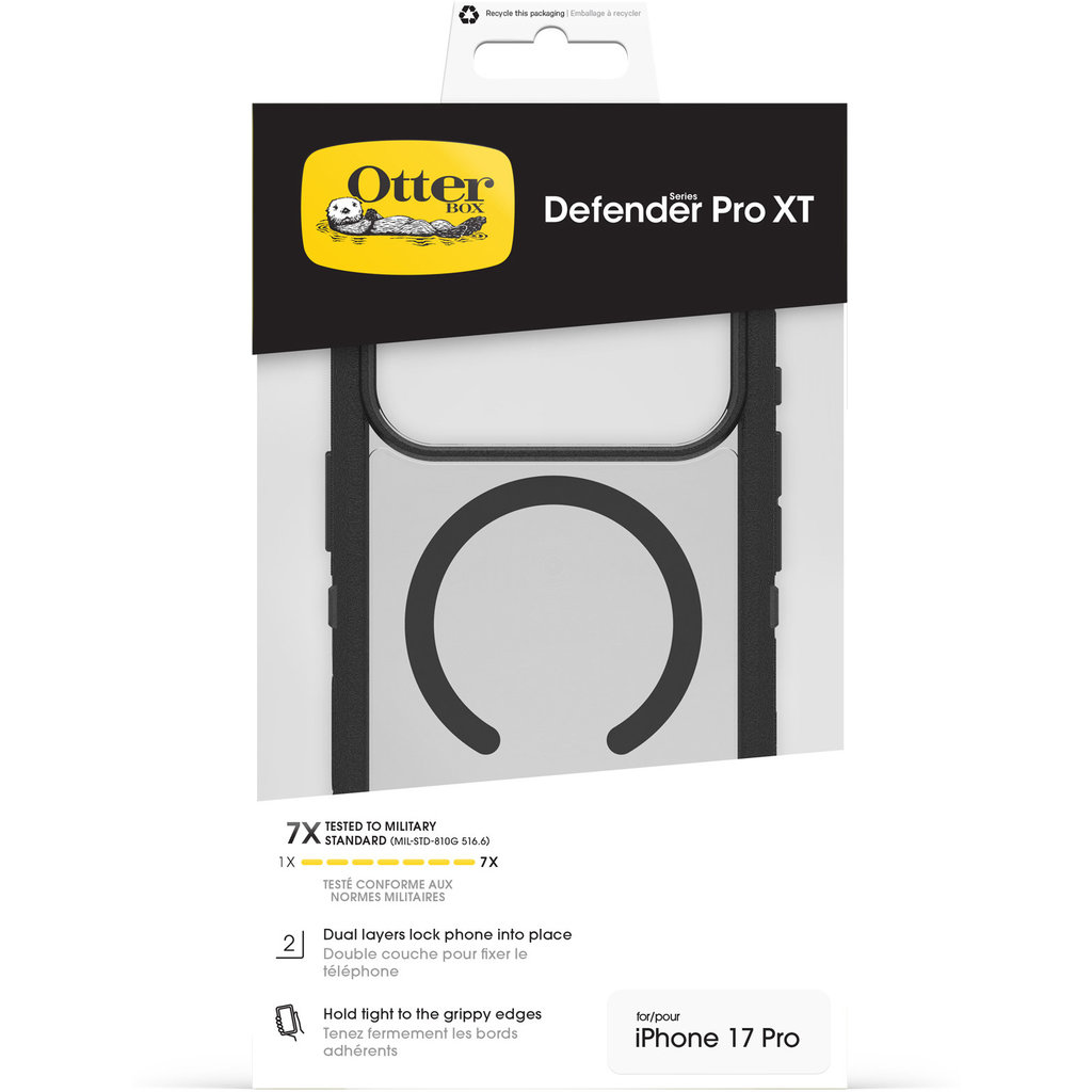 OtterBox Defender Pro XT Verpackung für das iPhone 17 Pro.