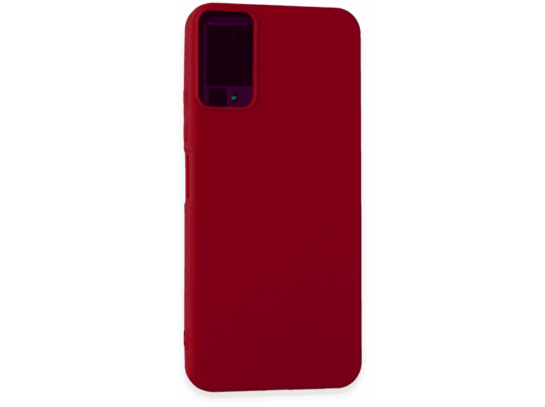 NEWFACE General Mobile Gm 23 Uyumlu First Silikon Telefon Kılıfı Kırmızı