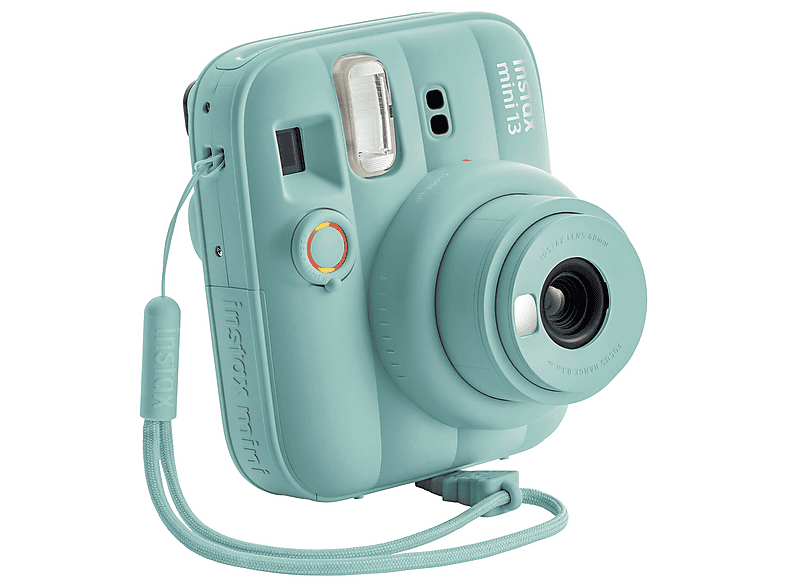 FUJIFILM Instax Mini 13 Lagoon Green Deri Çanta Albüm Kıskaç ve 10