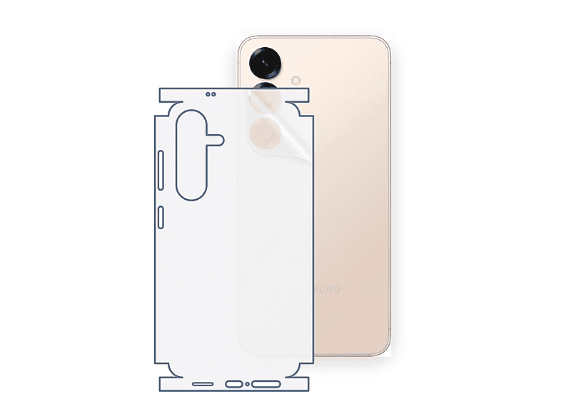 SCHITEC Samsung Galaxy S25 Uyumlu Fullbody Arka Kaplama Hidrojel Ekran Koruyucu