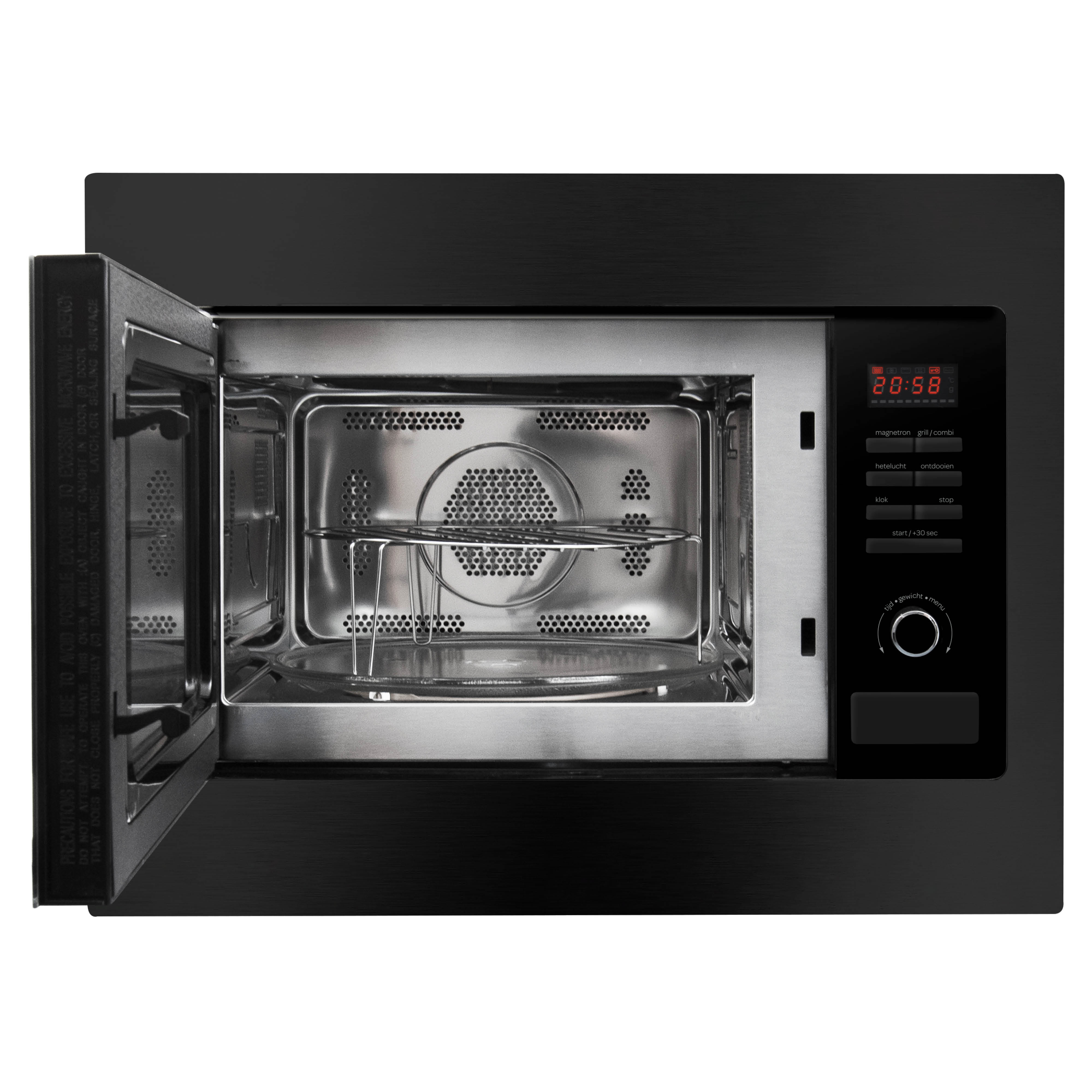 INVENTUM IMC6125FZWA  Micro-ondes combiné encastrable  - Encastrable  - 900 W  - 25 l  - 450 mm