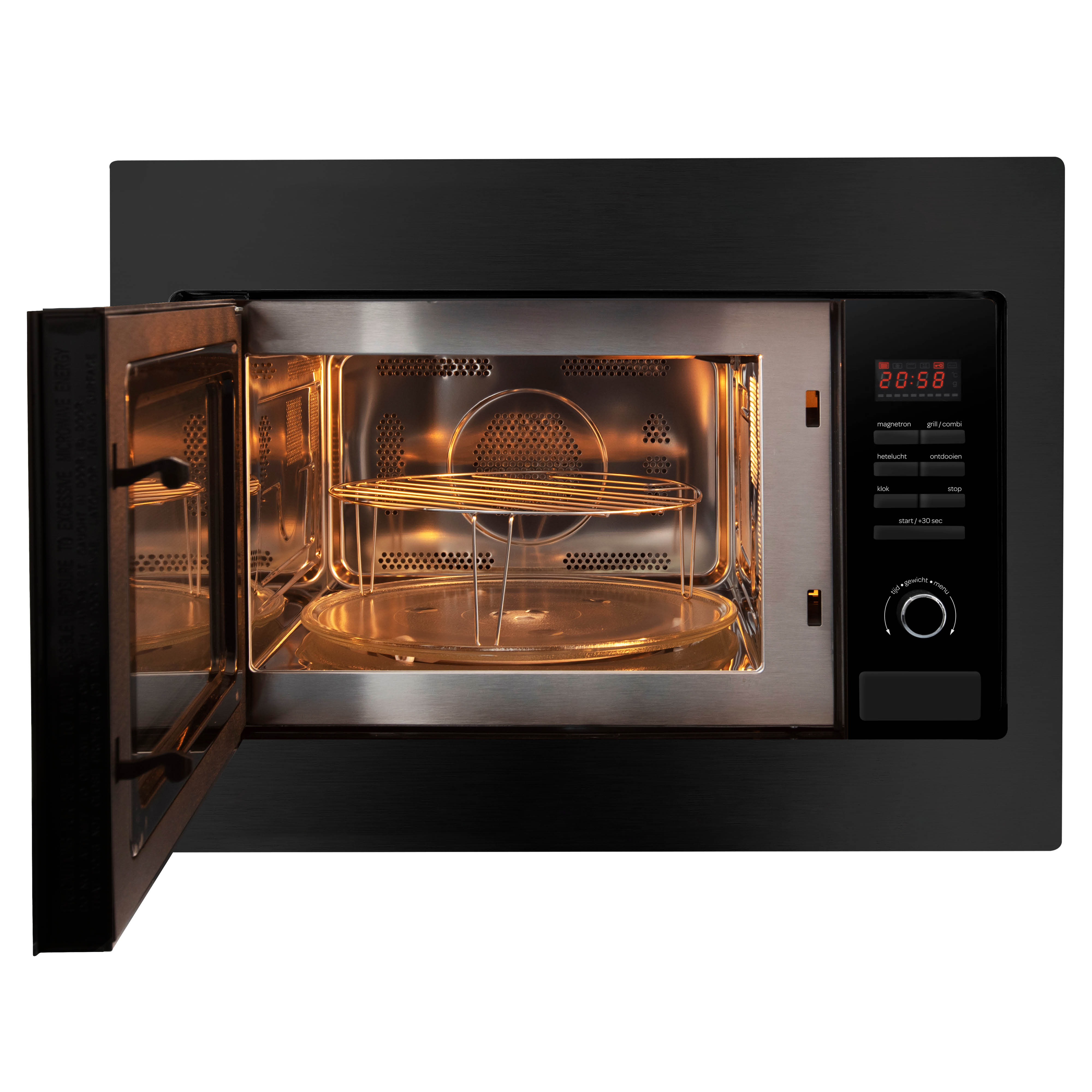 INVENTUM IMC6125FZWA  Micro-ondes combiné encastrable  - Encastrable  - 900 W  - 25 l  - 450 mm
