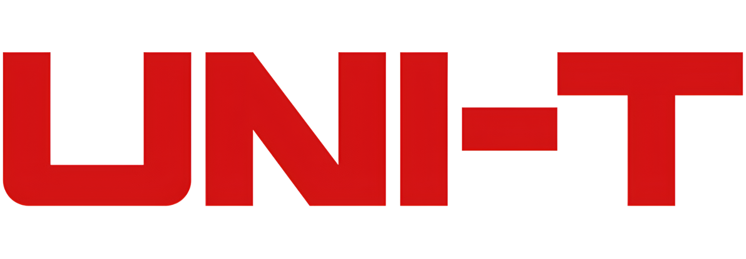 Il logo rosso UNI-T su sfondo bianco.
