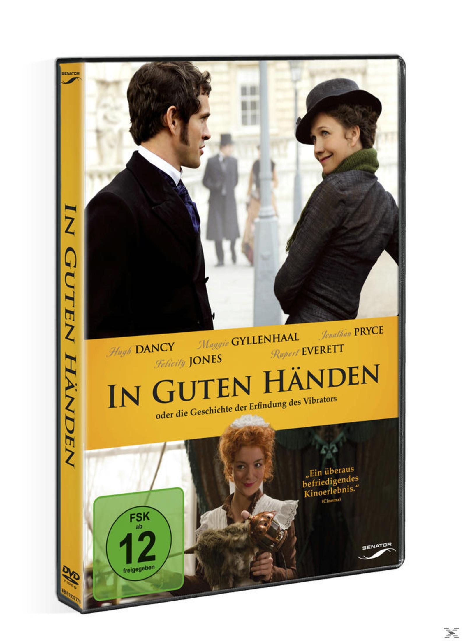 DVD-Hülle des Films In guten Händen mit historischen Figuren auf dem Cover.