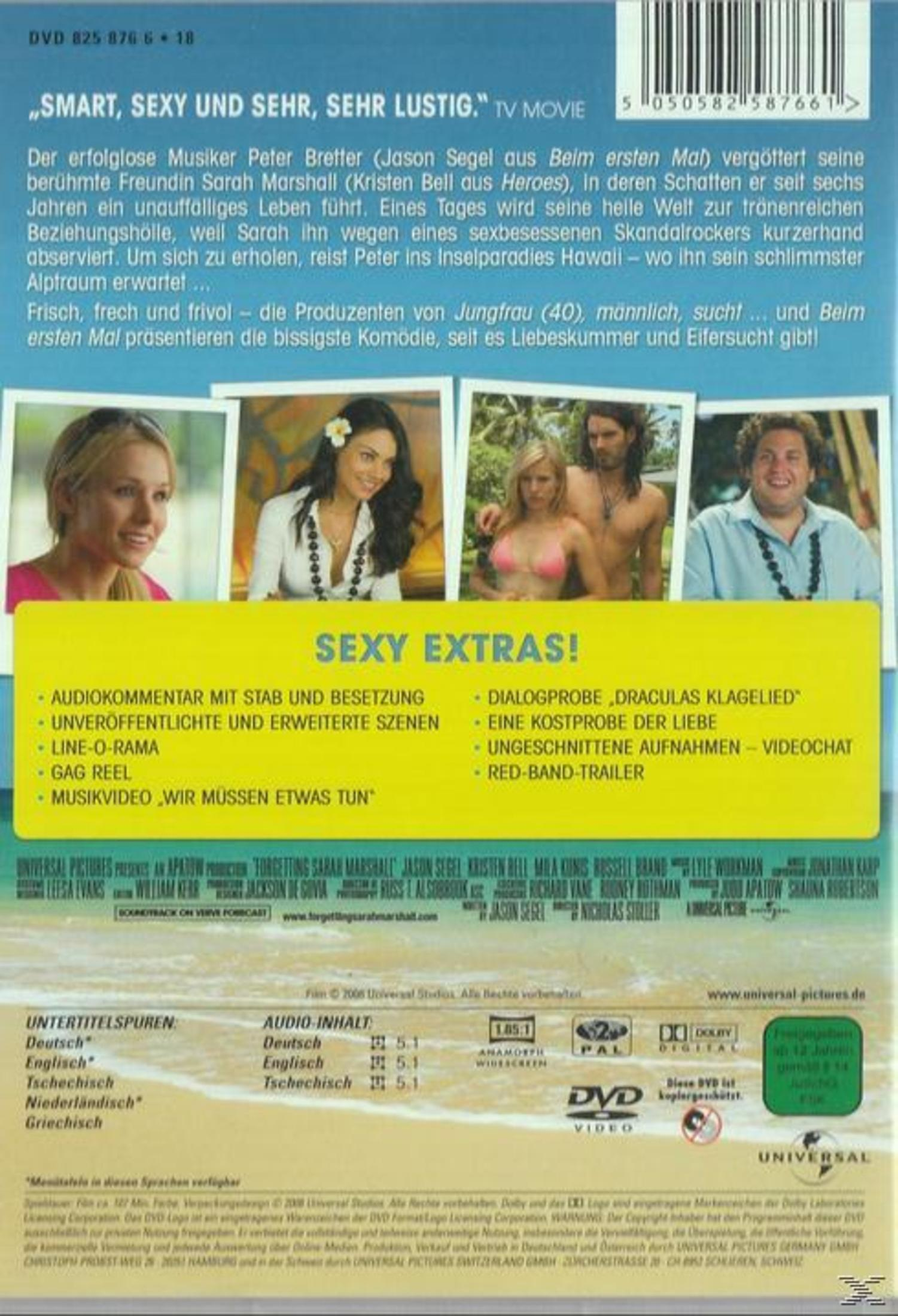Die RÃ¼ckseite der DVD-HÃ¼lle des Films "FÃ¼r S. Marshall" zeigt Inhaltsangabe, Szenenfotos, Extras und technische Details.