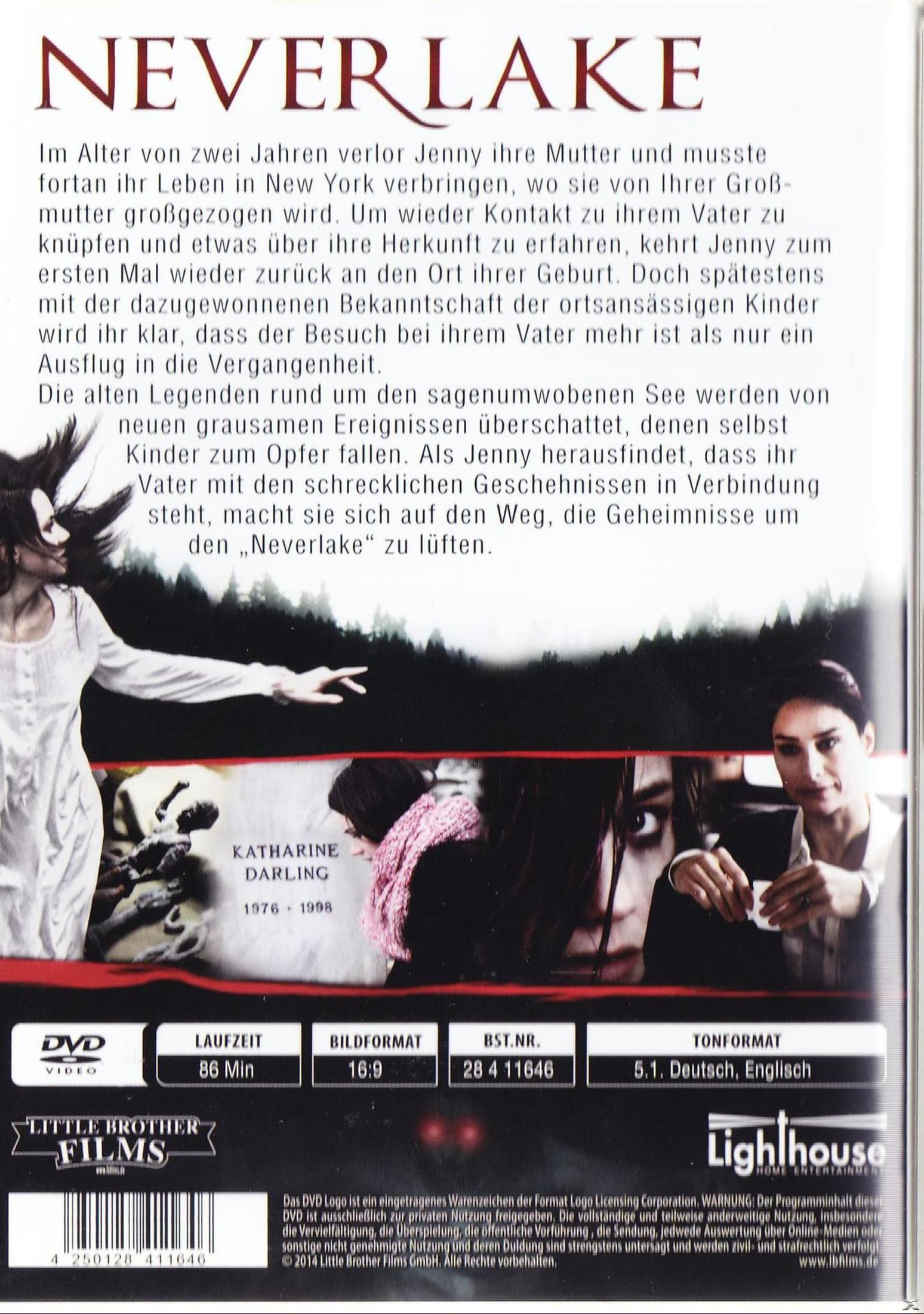 DVD-Rückseite mit Filmbeschreibung, Szenenbildern und technischen Details.