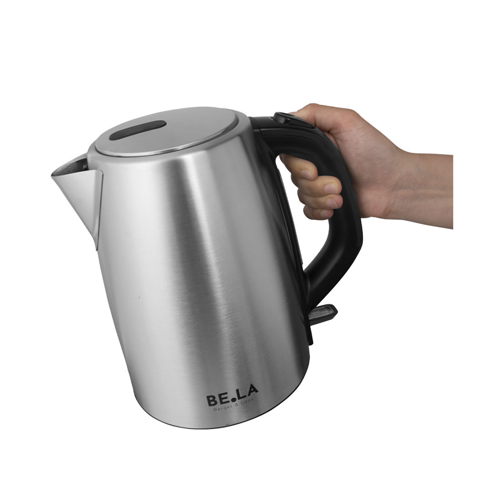 BERGER & LANZ 1.7L Wasserkocher, Grau