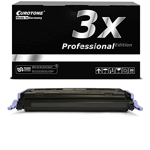 Schwarze Eurotone-Tonerbox mit der Aufschrift 3x Professional Edition und einer Tonerpatrone.