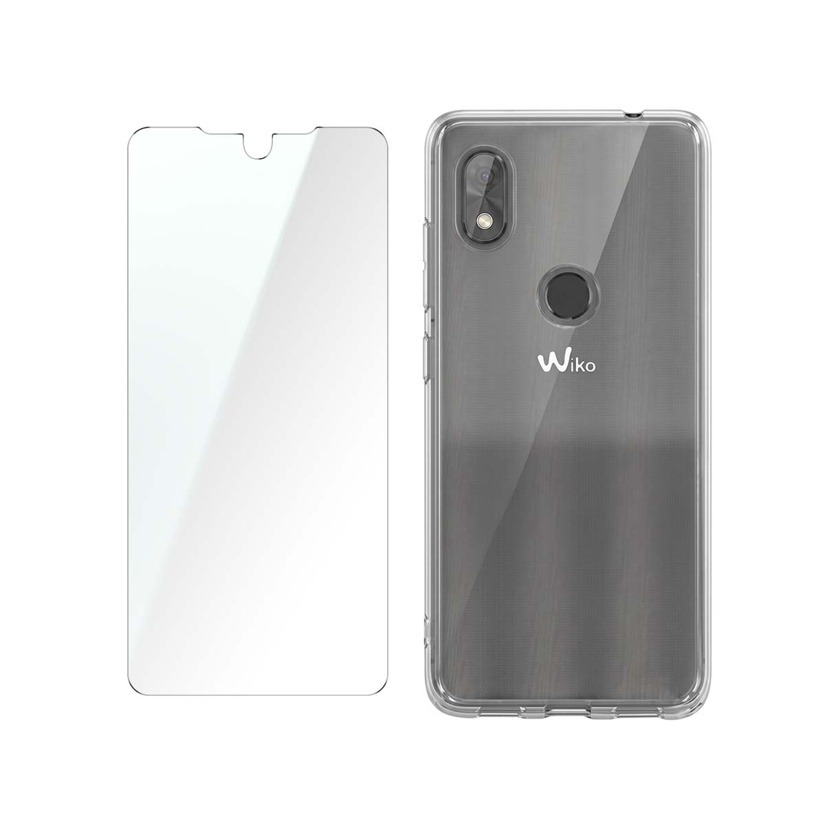 BIGBEN CONNECTED PACKWKVIEW2 COVER per Wiko View 2, Trasparente