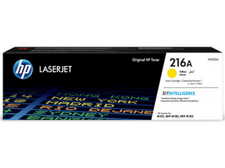 HP 216A Orijinal Toner W2412A Lazer baskı Sarı