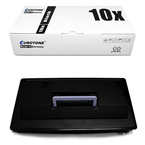 Eine Eurotone 10x Black Box und ein schwarzer Toner mit violettem Griff.